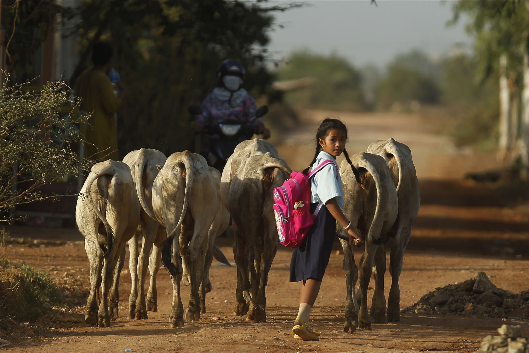 APTOPIX Cambodia Daily Life